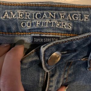 American Eagle Distressed skinny jeans